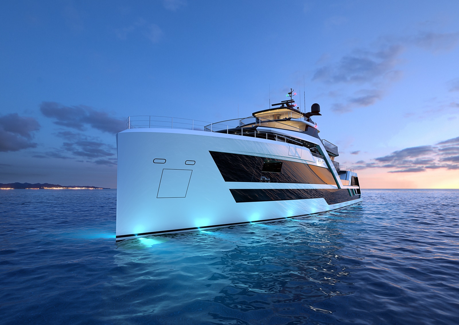 superyachts vanguard hydro tech explorer