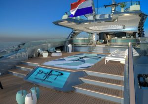 Royal Huisman PHI main deck