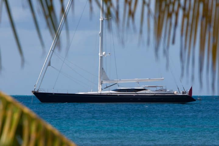 Thandeka sailing Carribean