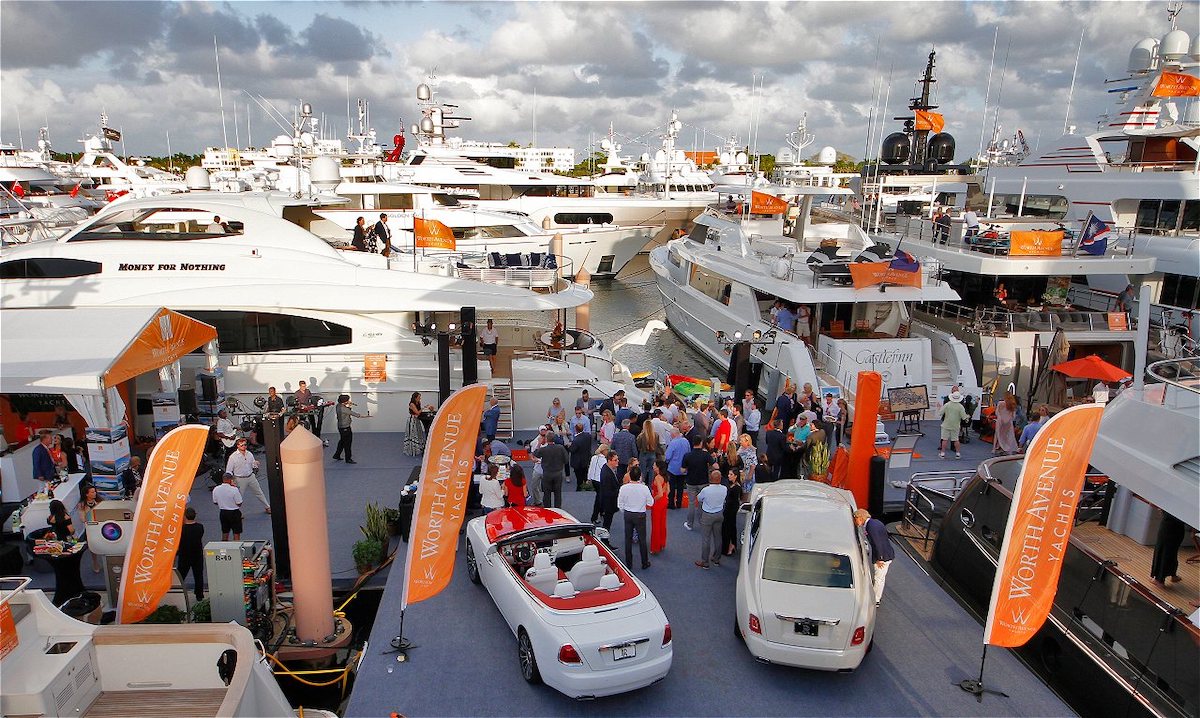 Palm Beach Boat Show Trident Trust event report Superyachts News