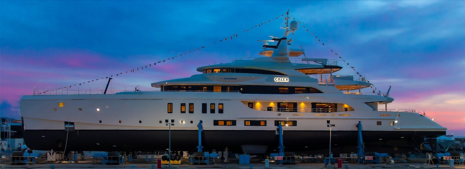 calex yacht benetti