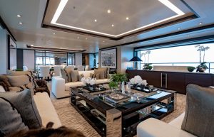 Benetti M/Y Triumph salone principale Benetti M/Y Triumph salone principale
