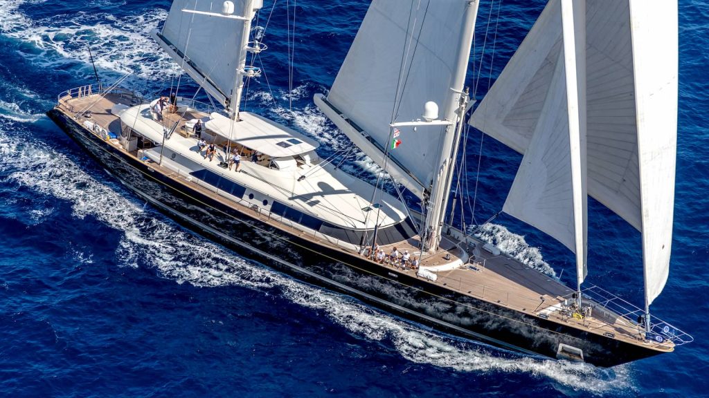 Perini Navi Caoz 14 navigazione