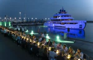 Benetti B.Yond cerimonia di lancio sera Benetti B.Yond cerimonia di lancio sera