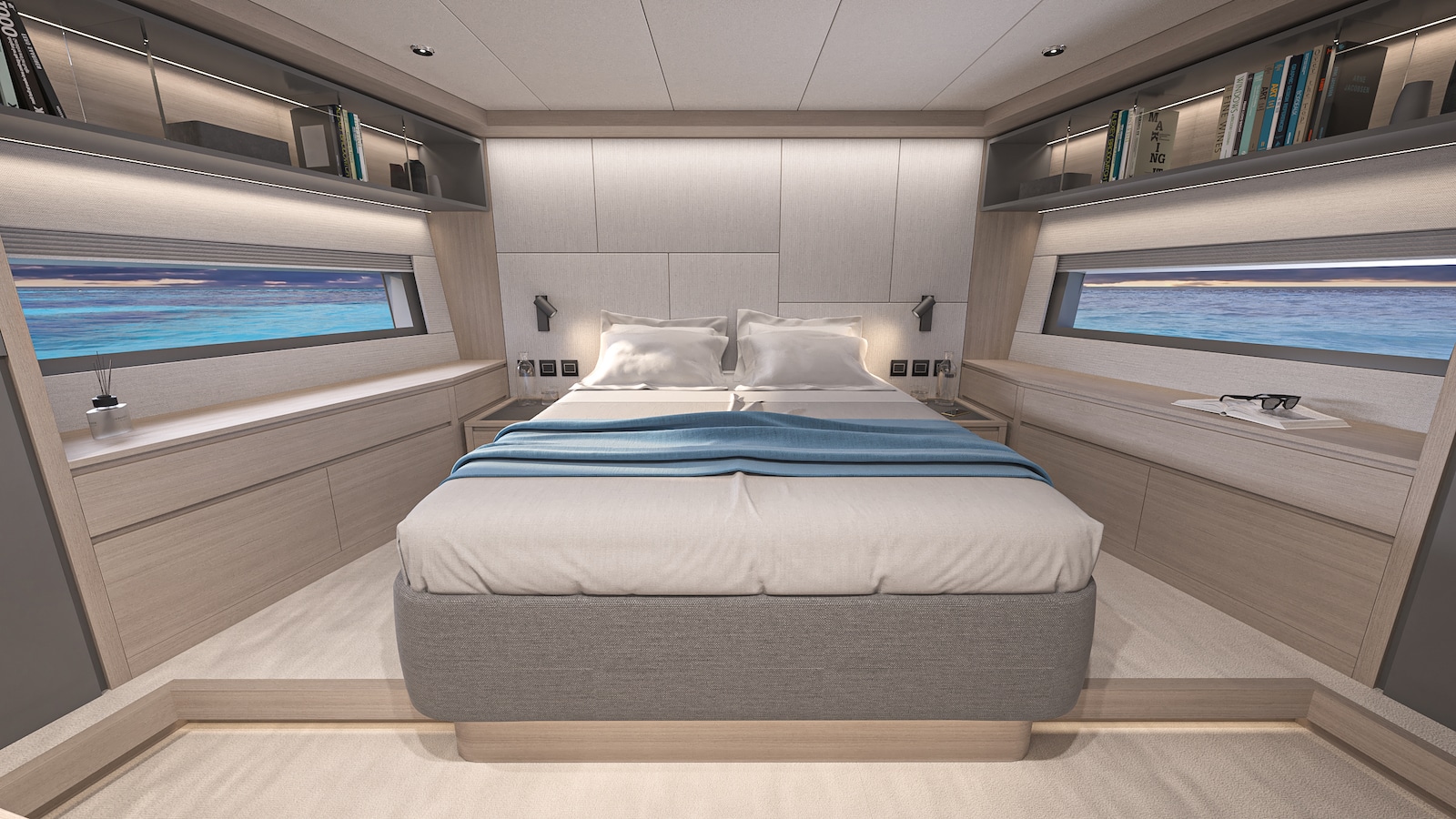 Pardo GT75_Lower Deck_VIP Cabin