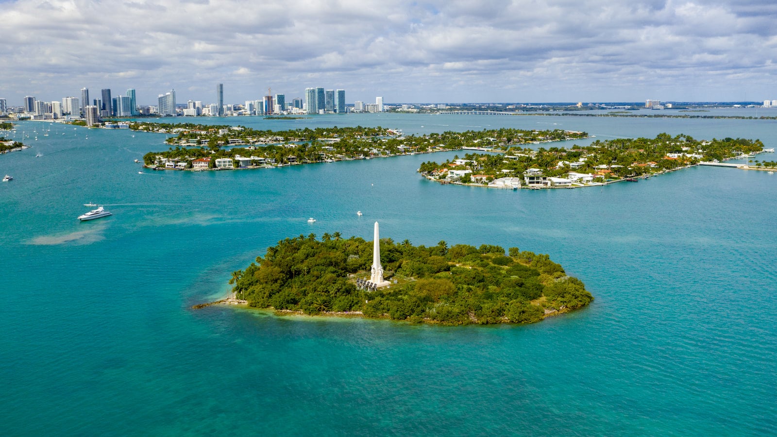 Baie de Biscayne: Flager Memorial Island