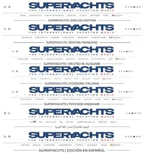 Superyachts издания на арабском и французском языках