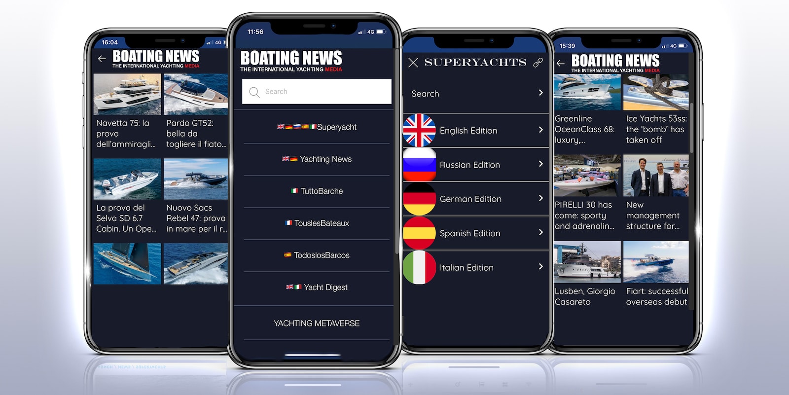 приложение the international yachting media CANNES