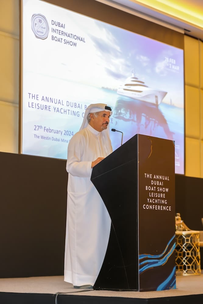 Conferenza sugli yacht di Dubai HE Saeed Modh Hareb