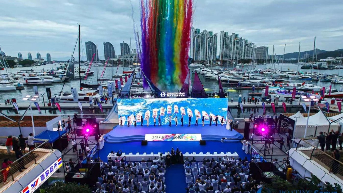 Boating Sanya celebrates the growth of boating in China
