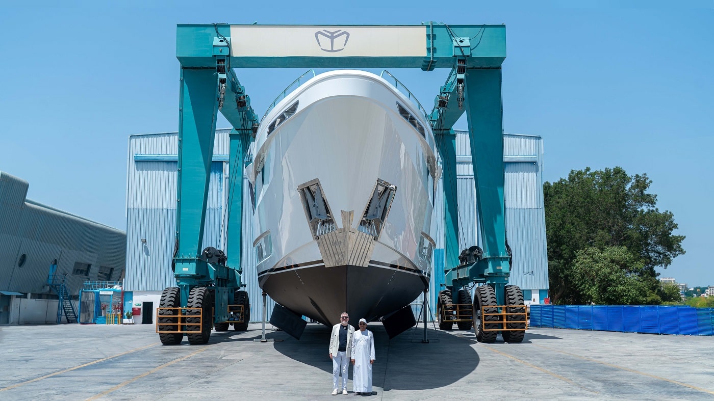 Majesty 145: varato il primo esemplare del nuovo superyacht da 44 metri che rafforza l’evoluzione del brand
