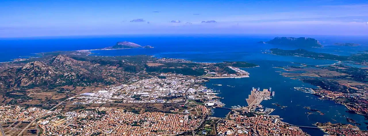 CIPNES Industria Náutica de Cerdeña: Vista desde un dron