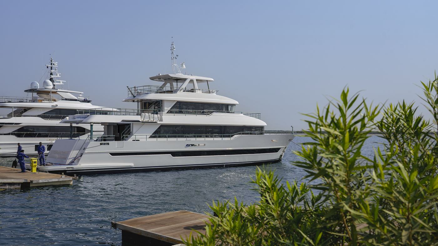 Nomad 101, Gulf Craft’s new superyacht: refreshed design and sustainable materials